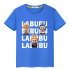 Labubu t-shirt jongen/meisje - blauw